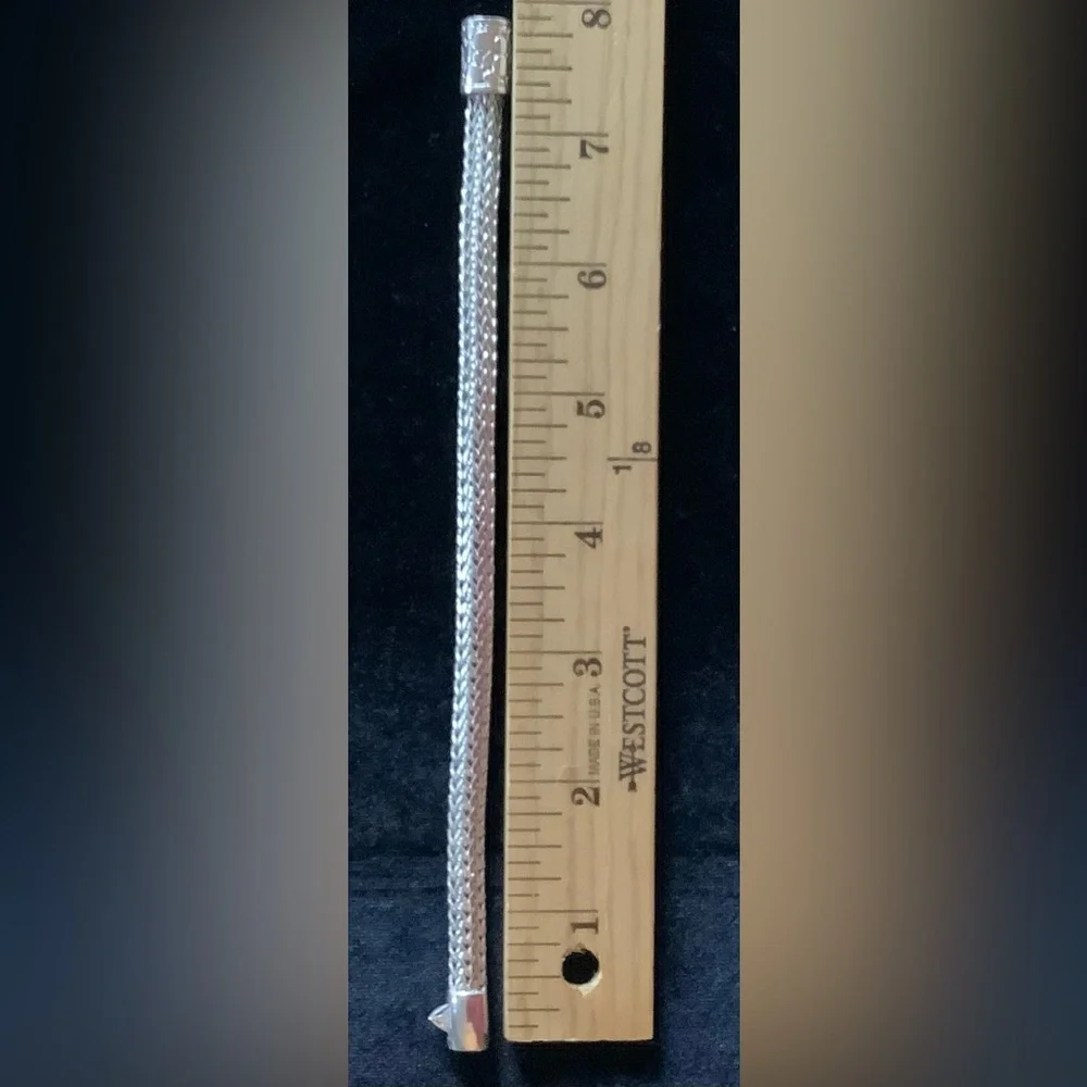 Sterling Silver Braided Bracelet-NWOT - Picture 7 of 9